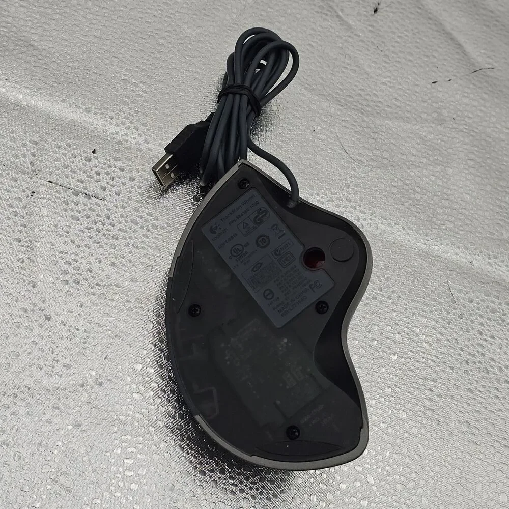 Logitech T-BB18 Wired Optical Trackball Mouse 3-Button Scroll Wheel Tested
